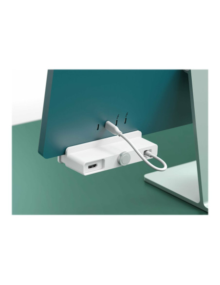 Hyper | HyperDrive USB-C 6-in-1 Form-fit Hub with 4K HDMI for iMac 24" | HDMI ports quantity 1