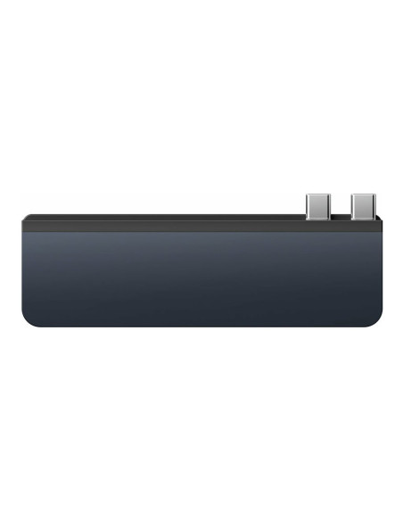 Hyper | HyperDrive Dual USB-C TB Compatible 7-in-2 Hub with universal USB-C ext Adaptor for MacBook Air/Pro 2016-2020 | Etherne