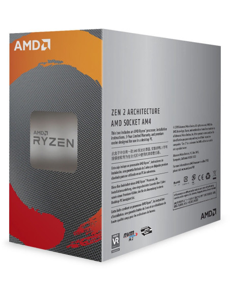 AMD | Ryzen 5 3600 | 3.6 GHz | AM4 | Processor threads 12 | AMD | Processor cores 6