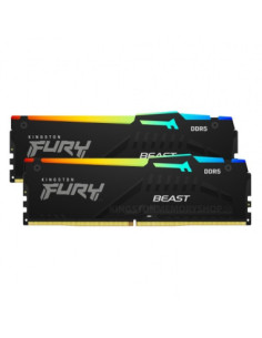 Kingston | Fury Beast RGB | 32 Kit (16GBx2) GB | DDR5 | 5600 MHz | PC/server | Registered No | ECC No