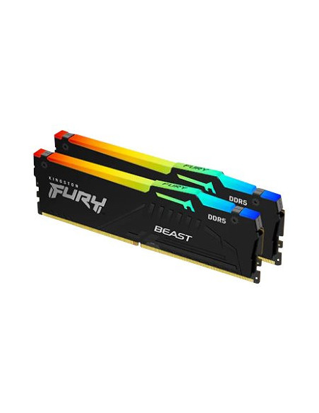 Kingston | Fury Beast RGB | 32 Kit (16GBx2) GB | DDR5 | 5600 MHz | PC/server | Registered No | ECC No