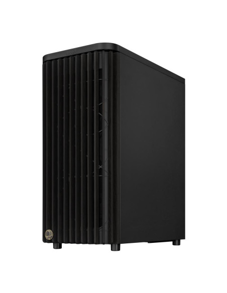 Case, ASUS, ProArt PA401 Wood Edition - Metal Panel, MidiTower, Not included, ATX, Colour Black, PROARTPA401WOODMETPWM