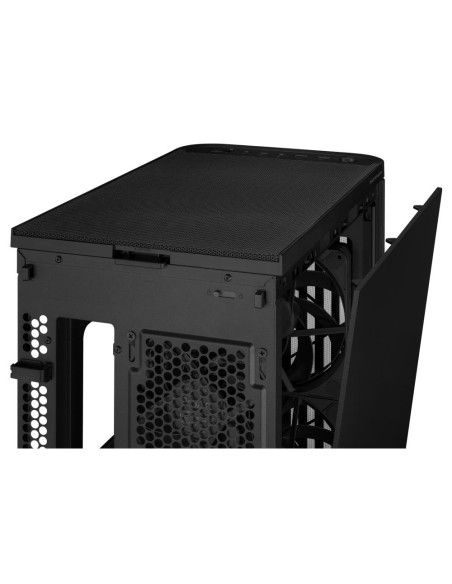 Case, ASUS, ProArt PA401 Wood Edition - Metal Panel, MidiTower, Not included, ATX, Colour Black, PROARTPA401WOODMETPWM