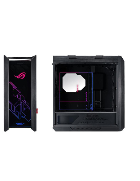 Case, ASUS, ROG Strix Helios, MidiTower, Not included, ATX, EATX, MicroATX, MiniITX, Colour Black, GX601ROGSTRIXHELIOS