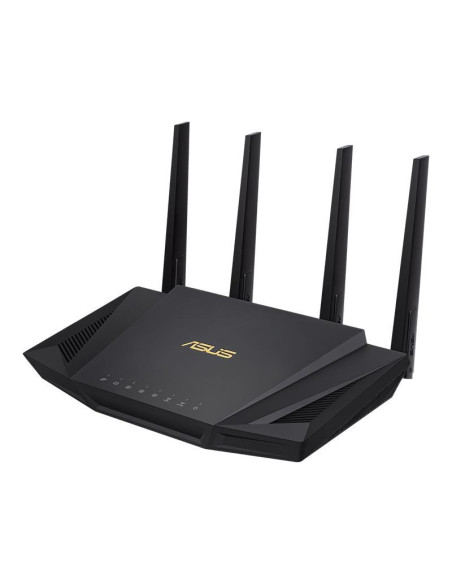 Wireless Router, ASUS, Wireless Router, 3000 Mbps, Mesh, Wi-Fi 5, Wi-Fi 6, IEEE 802.11 b/g, IEEE 802.11n, USB 3.2, 1 WAN, 4x10/
