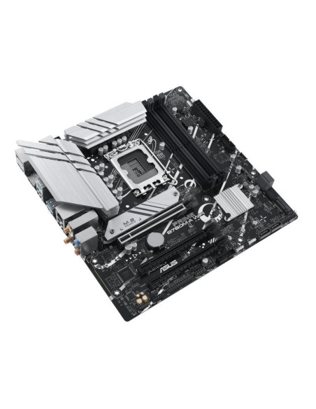 Mainboard, ASUS, Intel B760 Express, LGA1700, Micro-ATX, Memory DDR5, Memory slots 4, 3xPCI-Express 4.0 16x, 2xM.2, 2xHDMI, 1xD