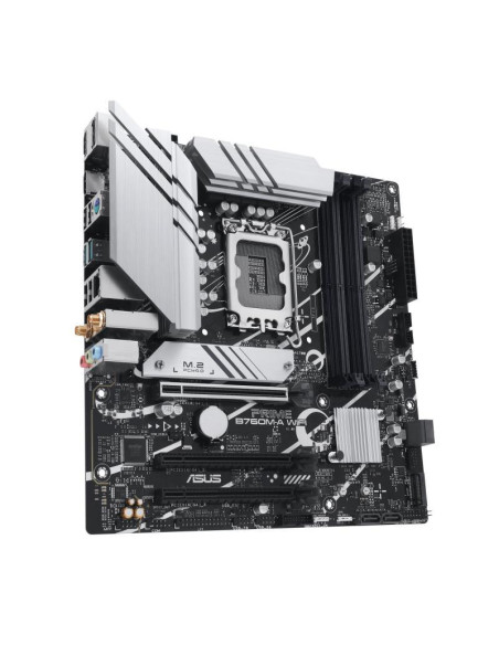 Mainboard, ASUS, Intel B760 Express, LGA1700, Micro-ATX, Memory DDR5, Memory slots 4, 3xPCI-Express 4.0 16x, 2xM.2, 2xHDMI, 1xD