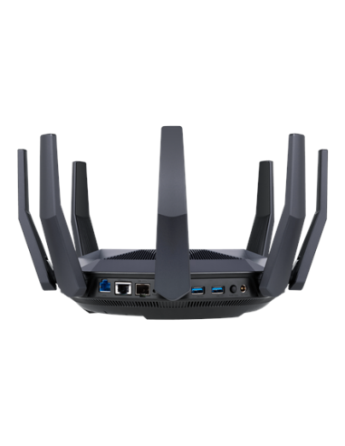 AX6000 Dual Band Router | RT-AX89X | 802.11ax | 4804+1300 Mbit/s | 10/100/1000 Mbit/s | Ethernet LAN (RJ-45) ports 8 | Mesh Sup