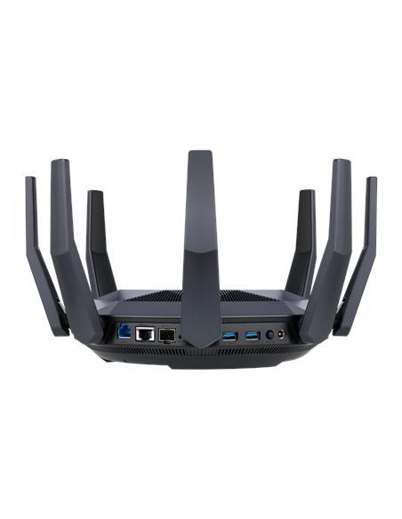 AX6000 Dual Band Router | RT-AX89X | 802.11ax | 4804+1300 Mbit/s | 10/100/1000 Mbit/s | Ethernet LAN (RJ-45) ports 8 | Mesh Sup