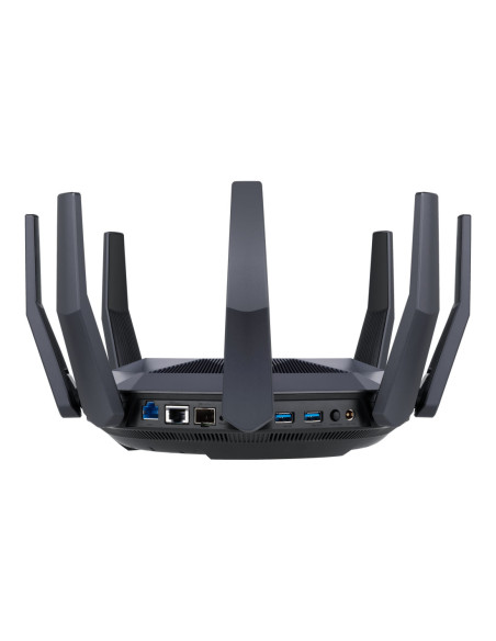 AX6000 Dual Band Router | RT-AX89X | 802.11ax | 4804+1300 Mbit/s | 10/100/1000 Mbit/s | Ethernet LAN (RJ-45) ports 8 | Mesh Sup