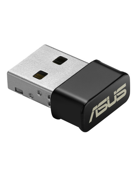 Asus | USB-AC53 NANO AC1200 Dual-band USB MU-MIMO Wi-Fi Adapter | 2.4GHz/5GHz | USB Dongle