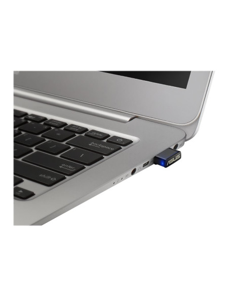 Asus | USB-AC53 NANO AC1200 Dual-band USB MU-MIMO Wi-Fi Adapter | 2.4GHz/5GHz | USB Dongle