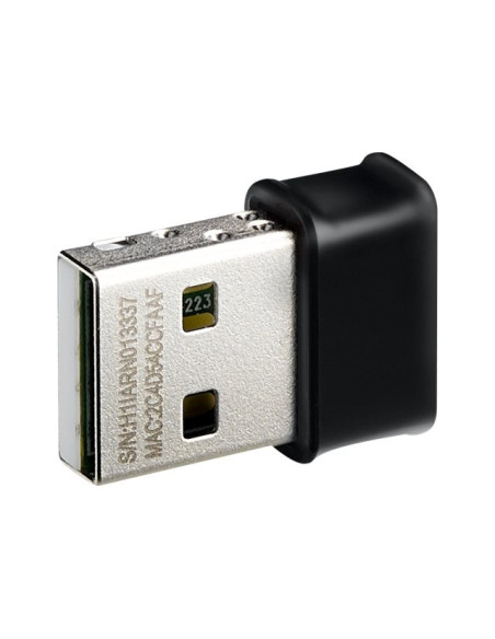 Asus | USB-AC53 NANO AC1200 Dual-band USB MU-MIMO Wi-Fi Adapter | 2.4GHz/5GHz | USB Dongle