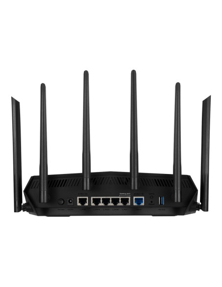 Dual Band WiFi6 Gigabit Router | TUF Gaming AX6000 | 802.11ax | 1148+4804 Mbit/s | 10/100/1000 Mbit/s | Ethernet LAN (RJ-45) po