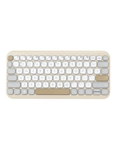 Asus KW100 | Keyboard | Wireless | US | Oat Milk | Bluetooth