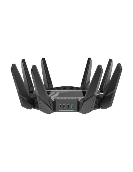 Wifi 6 802.11ax Quad-band Gigabit Gaming Router | ROG GT-AXE16000 Rapture | 802.11ax | 1148+4804+4804+48004 Mbit/s | 10/100/100