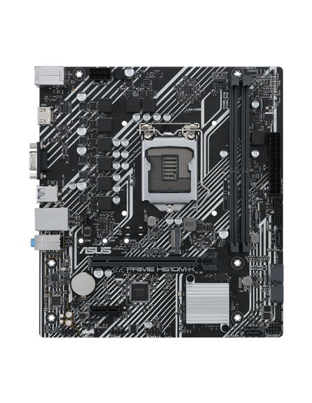 Asus | PRIME H510M-K | Processor family Intel | Processor socket LGA1200 | DDR4 | Memory slots 2 | Supported hard disk drive in