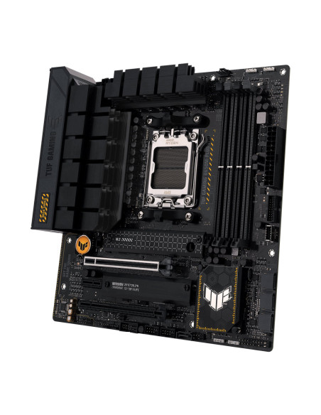 Asus | TUF GAMING B650M-PLUS WIFI | Processor family AMD | Processor socket AM5 | DDR5 DIMM | Memory slots 4 | Supported hard d