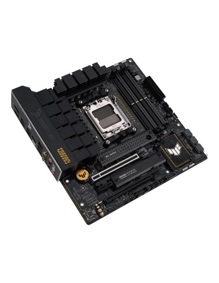 Asus | TUF GAMING B650M-PLUS WIFI | Processor family AMD | Processor socket AM5 | DDR5 DIMM | Memory slots 4 | Supported hard d