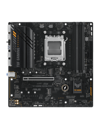 Asus | TUF GAMING A620M-PLUS | Processor family AMD | Processor socket AM5 | DDR5 DIMM | Memory slots 4 | Supported hard disk d