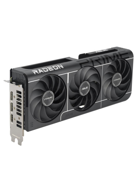 Graphics Card, ASUS, AMD Radeon RX 9060 XT, 16 GB, GDDR6, 128 bit, PCIE 5.0 16x, Triple slot Fansink, 1xHDMI, 2xDisplayPort, PR