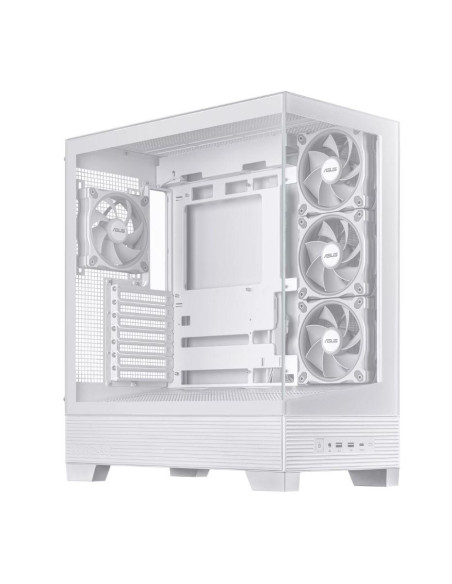 Case, ASUS, ASUS A31 PLUS Case, MidiTower, Case product features Transparent panel, ATX, BTX, MicroATX, MiniITX, Colour White, 