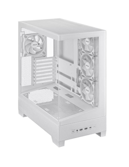 Case, ASUS, ASUS A31 PLUS Case, MidiTower, Case product features Transparent panel, ATX, BTX, MicroATX, MiniITX, Colour White, 