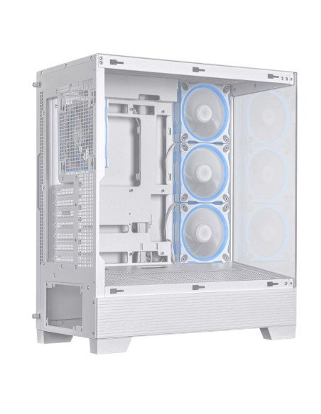 Case, ASUS, ASUS A31 PLUS Case, MidiTower, Case product features Transparent panel, ATX, BTX, MicroATX, MiniITX, Colour White, 