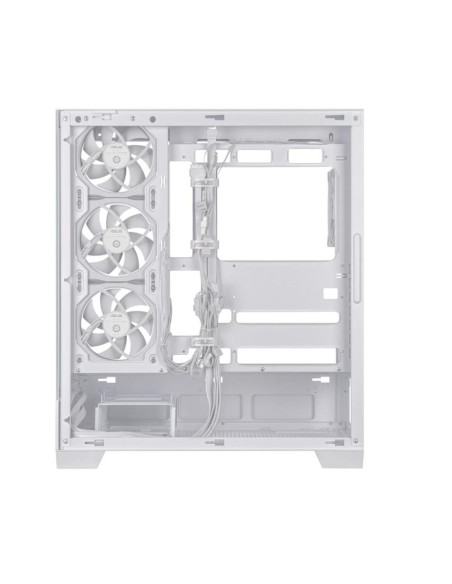 Case, ASUS, ASUS A31 PLUS Case, MidiTower, Case product features Transparent panel, ATX, BTX, MicroATX, MiniITX, Colour White, 