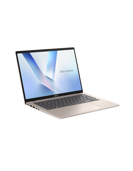 Asus Vivobook 14 X1407QA-LY045W | Platinum Gold | 14 " | IPS | WUXGA | 1920 x 1200 pixels | Anti-glare | Snapdragon X | X1 26 1