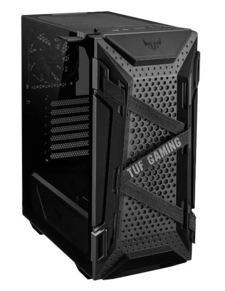Case, ASUS, TUF Gaming GT301, MidiTower, Not included, ATX, MicroATX, MiniITX, Colour Black, GT301TUFGAMINGCASE