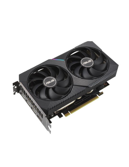 Graphics Card, ASUS, NVIDIA GeForce RTX 3060, 12 GB, 192 bit, PCIE 4.0 16x, GDDR6, GPU 1837 MHz, 1xHDMI, 3xDisplayPort, DUAL-RT