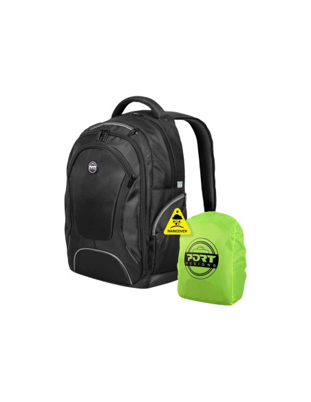 PORT DESIGNS | Courchevel | Fits up to size 17.3 " | Backpack | Black | Shoulder strap