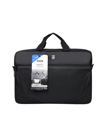 PORT DESIGNS | Liberty III | Fits up to size 15.6 " | Messenger - Briefcase | Black | Shoulder strap