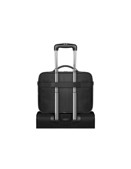 PORT DESIGNS | Courchevel | Fits up to size 15.6 " | Messenger - Briefcase | Black | Shoulder strap