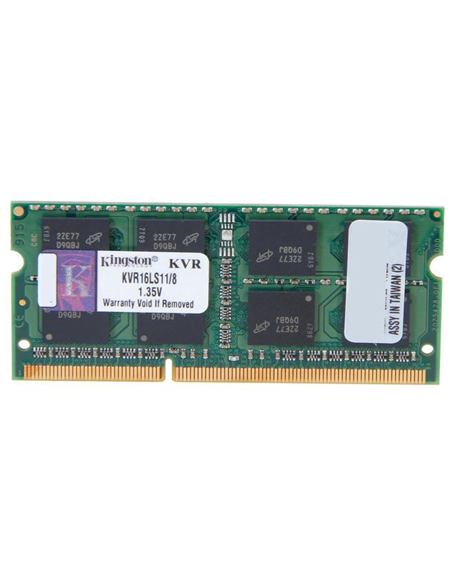 Kingston | 8 GB | DDR3 | 1600 MHz | Notebook | Registered No | ECC No