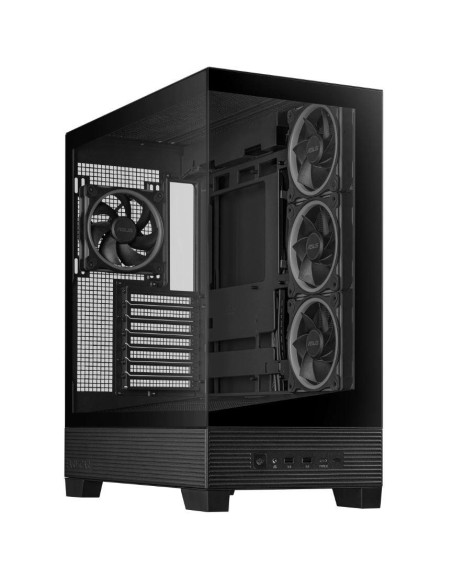Case, ASUS, ASUS A31 PLUS Case, MidiTower, Case product features Transparent panel, ATX, BTX, MicroATX, MiniITX, Colour Black, 