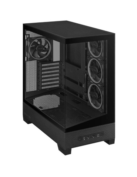 Case, ASUS, ASUS A31 PLUS Case, MidiTower, Case product features Transparent panel, ATX, BTX, MicroATX, MiniITX, Colour Black, 