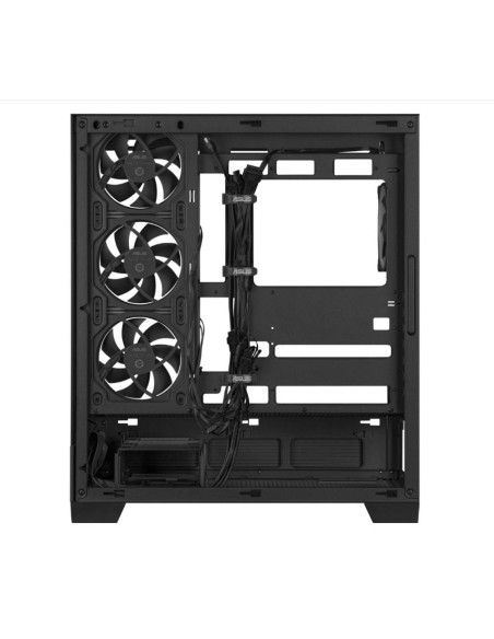 Case, ASUS, ASUS A31 PLUS Case, MidiTower, Case product features Transparent panel, ATX, BTX, MicroATX, MiniITX, Colour Black, 