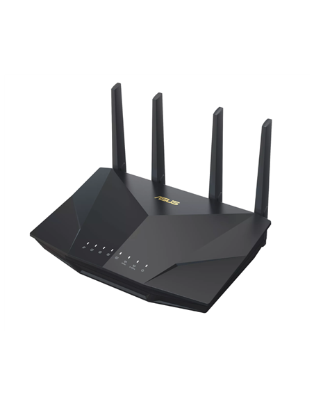 Wireless WiFi 6 Dual Band Extendable Router | RT-AX5400 | 802.11ax | 5400 Mbit/s | Ethernet LAN (RJ-45) ports 4 | Mesh Support 