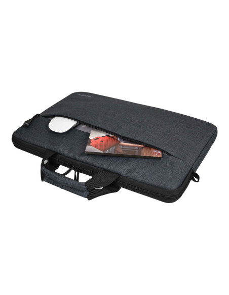 PORT DESIGNS | Belize | Fits up to size 13.3 " | Toploading laptop case | Black | Shoulder strap
