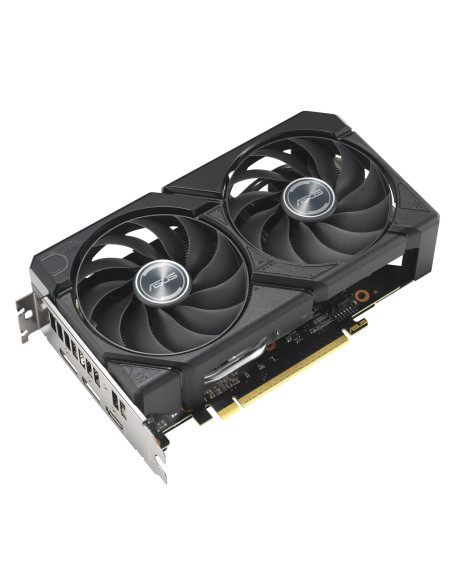Graphics Card, ASUS, AMD Radeon RX 9060 XT, 16 GB, GDDR6, 128 bit, PCIE 5.0 16x, Dual Slot Fansink, DUAL-RX9060XT-16G