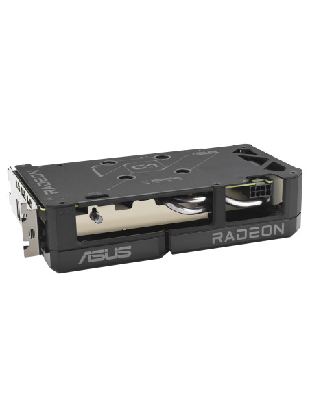 Graphics Card, ASUS, AMD Radeon RX 9060 XT, 16 GB, GDDR6, 128 bit, PCIE 5.0 16x, Dual Slot Fansink, DUAL-RX9060XT-16G