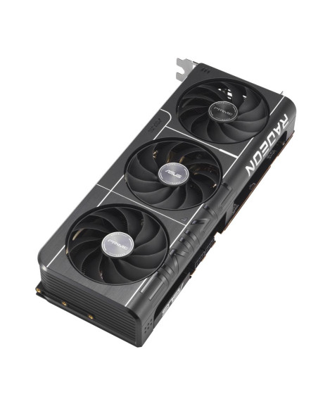 Graphics Card, ASUS, AMD Radeon RX 9070, 16 GB, GDDR6, 256 bit, PCIE 5.0 16x, Triple slot Fansink, 1xHDMI, 3xDisplayPort, PRIME