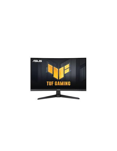 LCD Monitor, ASUS, TUF Gaming VG27VQM1B, 27", Gaming/Curved, Panel VA, 1920x1080, 16:9, 280Hz, 1 ms, Speakers, Height adjustabl