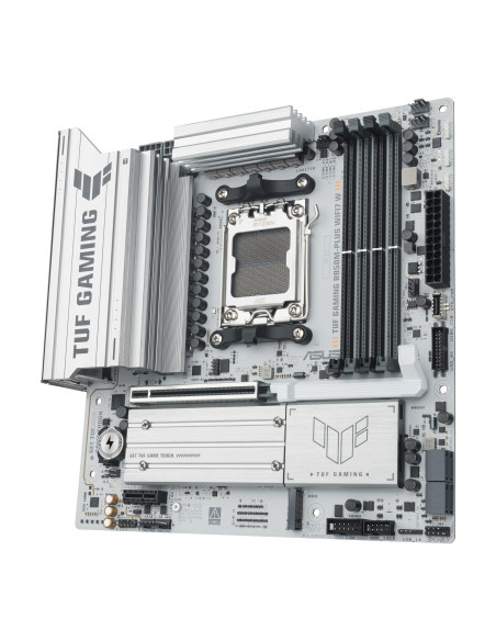 Mainboard, ASUS, AMD B850, SAM5, Micro-ATX, Memory DDR5, Memory slots 4, GAMINGB850M-PLUSWIFI7W