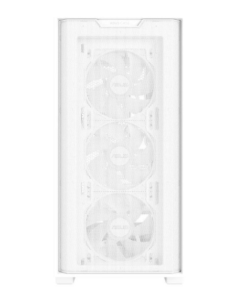 Case, ASUS, A21 PLUS, MidiTower, Case product features Transparent panel, Not included, MicroATX, MiniITX, Colour White, A21PLU