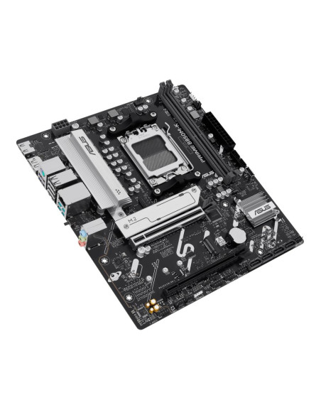 Mainboard, ASUS, AMD B850, SAM5, Micro-ATX, Memory DDR5, Memory slots 2, 1xPCI-Express 4.0 16x, 1xPCI-Express 5.0 16x, 2xM.2, 1