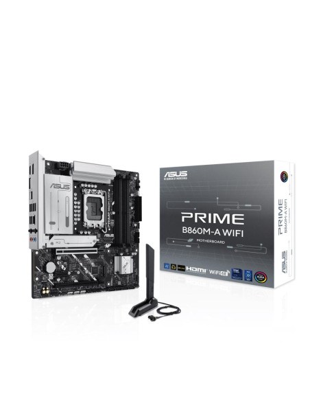Mainboard, ASUS, Intel B860 Express, LGA1851, Micro-ATX, Memory DDR5, Memory slots 4, 1xPCI-Express 4.0 1x, 1xPCI-Express 4.0 1
