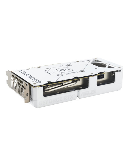Graphics Card, ASUS, NVIDIA GeForce RTX 5060 Ti, 16 GB, GDDR7, 128 bit, PCIE 5.0 16x, Dual Slot Fansink, DUAL-RTX5060TI-O16G-WH